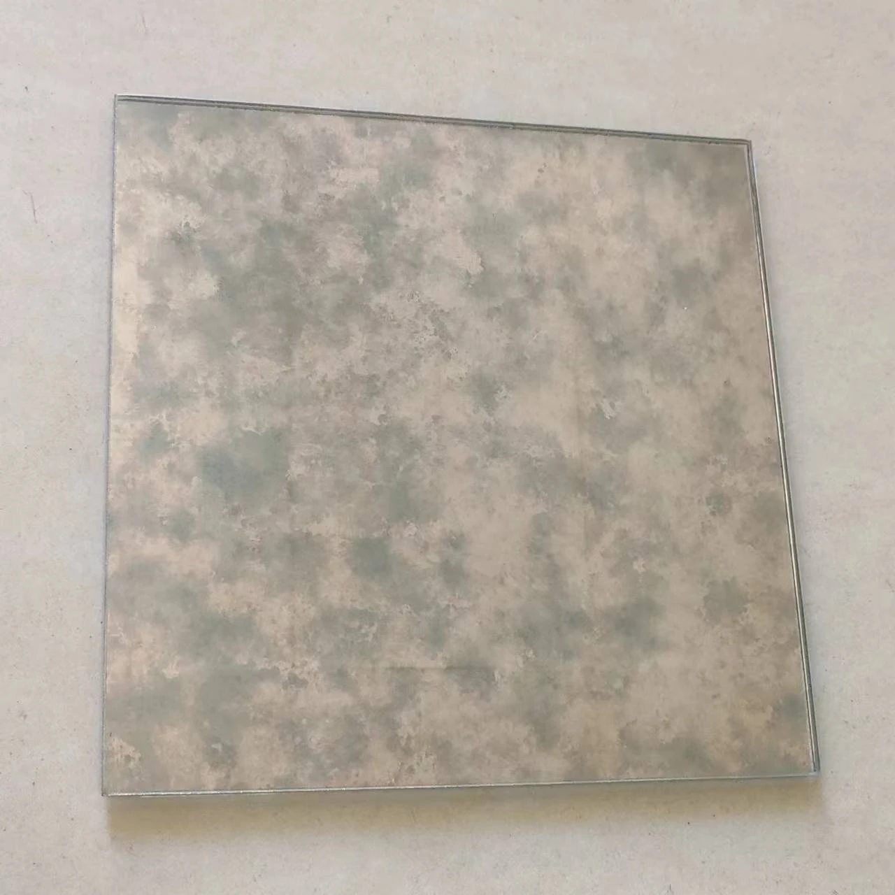 AMG-03 Mist Grey Cloud actual OJMirror antique mirror glass sample