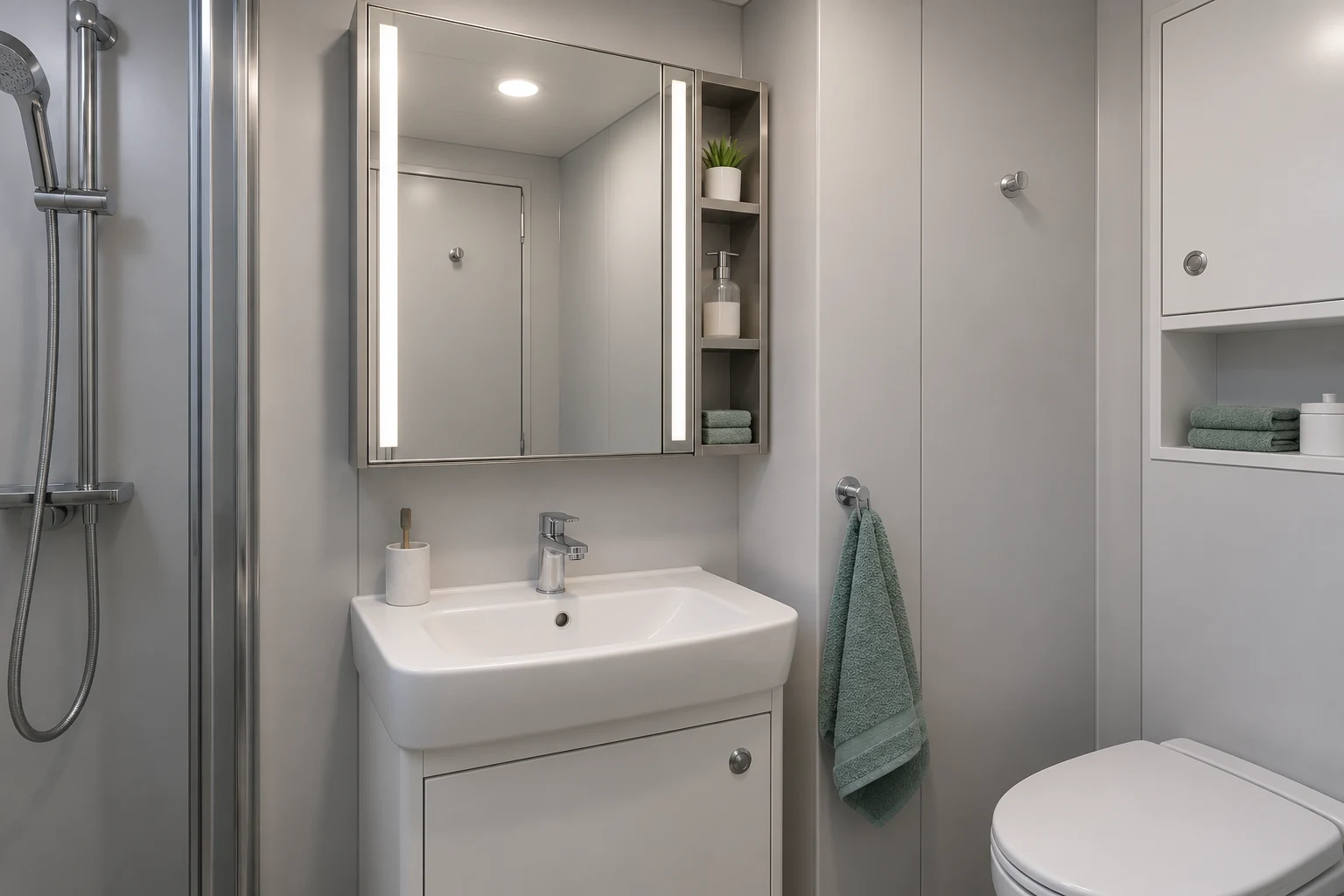 Crew Mirrors & Shipboard Mirror Cabinets