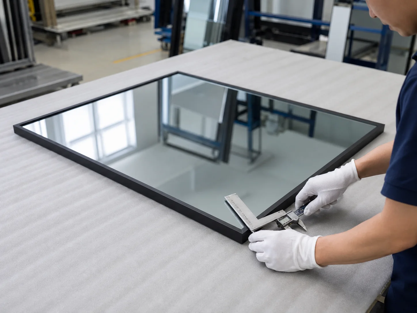 Frame alignment and surface inspection