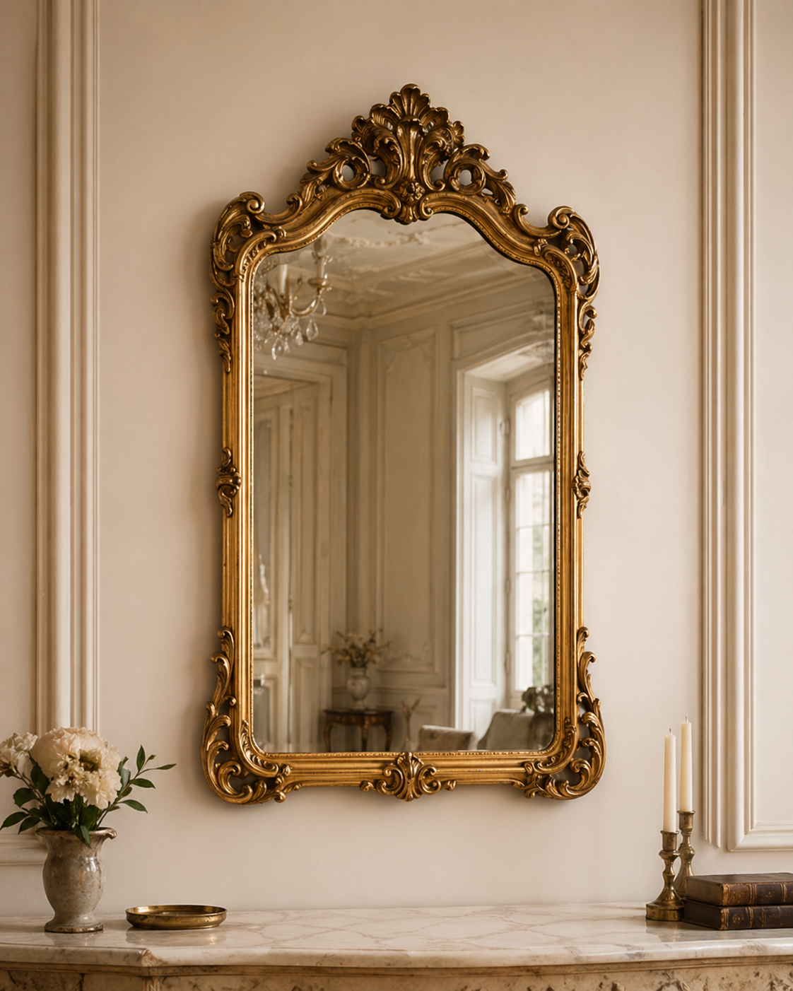 Vintage Gold Mirrors