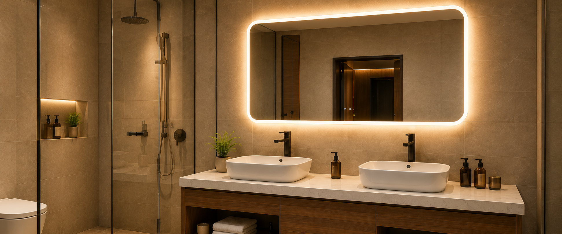 Advanced LED mirror technology