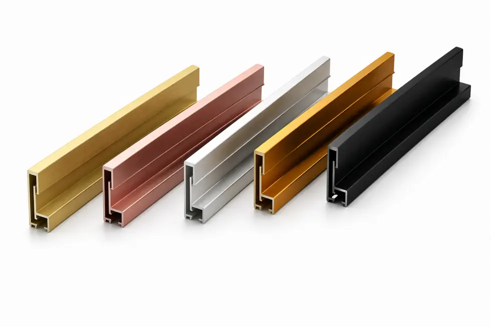 Custom frame finish samples for mirror programs