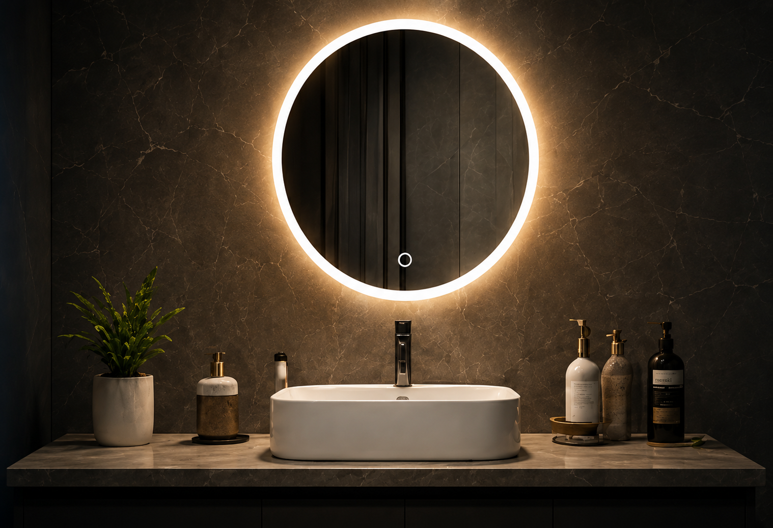 Project consultation LED mirror scene