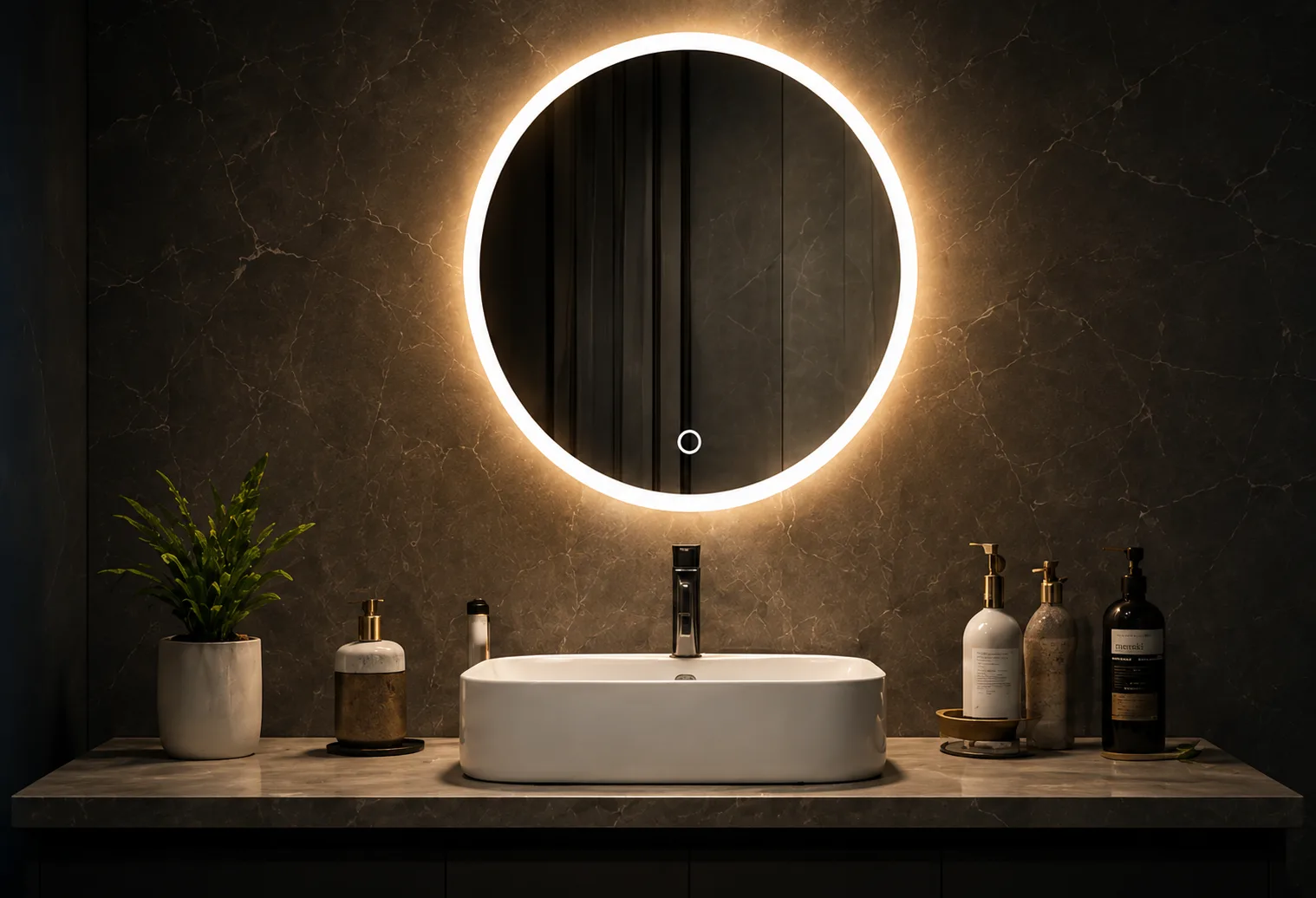 Project consultation LED mirror scene