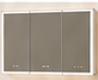 Triple Door Medicine Cabinet