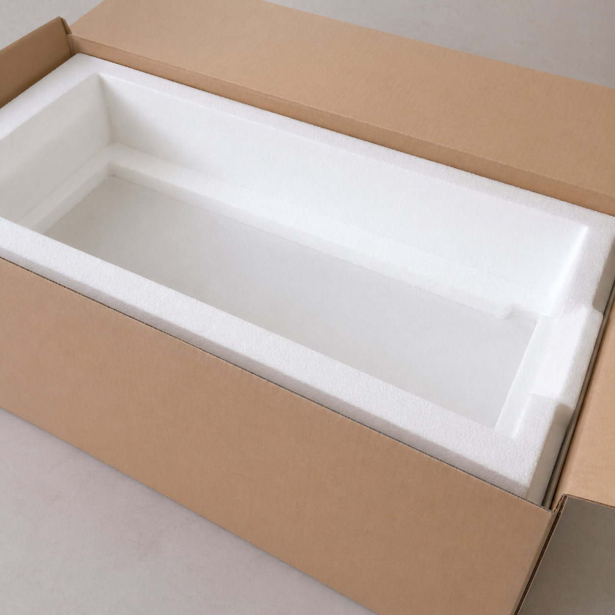 Export packaging for LED mirror shipments